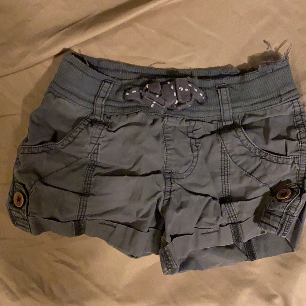 Gray Girls Shorts